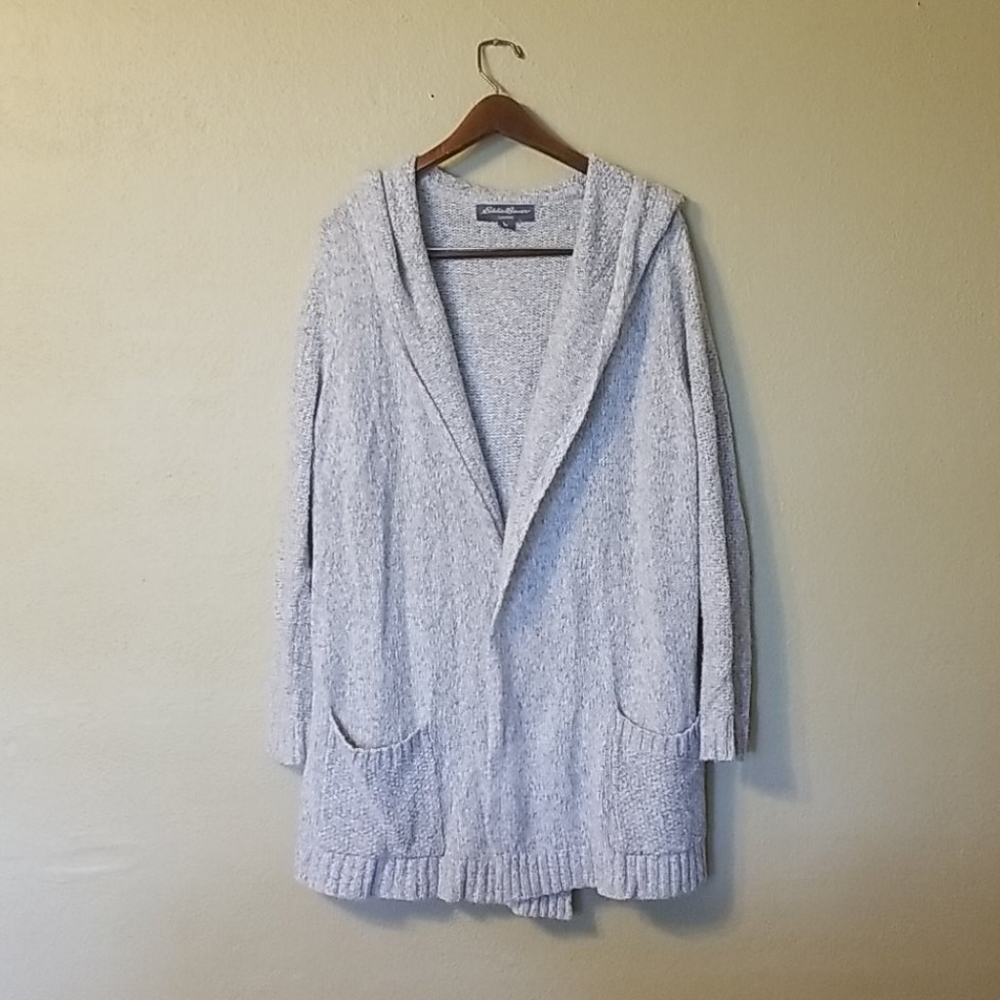Eddie Bauer Lounge Cardigan with Hood